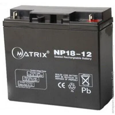    Matrix NP18-12 12V/18Ah AGM