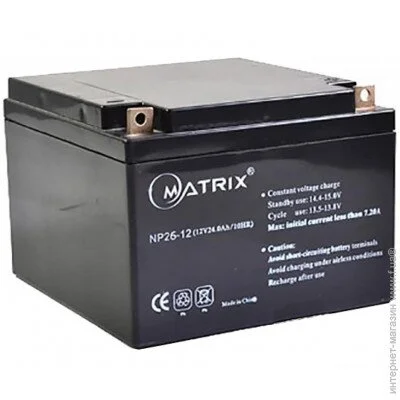    Matrix NP26-12 12V/26Ah AGM