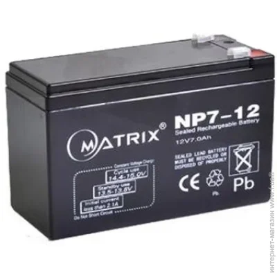   Matrix NP7-12 12V/7Ah AGM