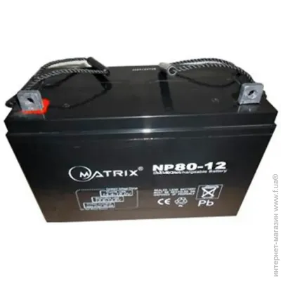    Matrix NP80-12 12V/80Ah AGM