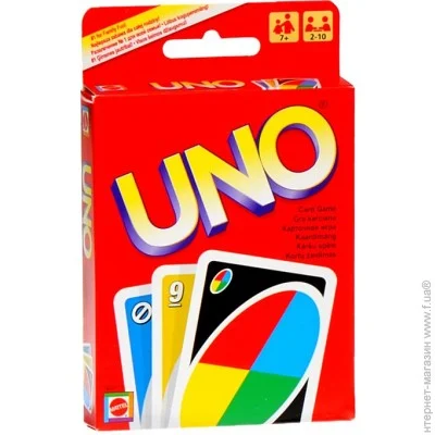 Настільна гра Mattel Uno (W2085) Настільна гра Mattel Uno (W2085)