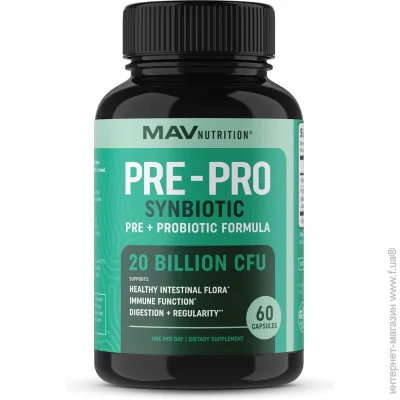   Mav Nutrition    Probiotic & Prebiotic 60 