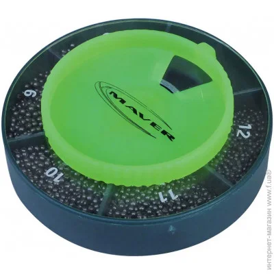 Maver   Scatola Pallini Supercalibrati 250g 5/0; 4/0; 0 (1300.34.48)
