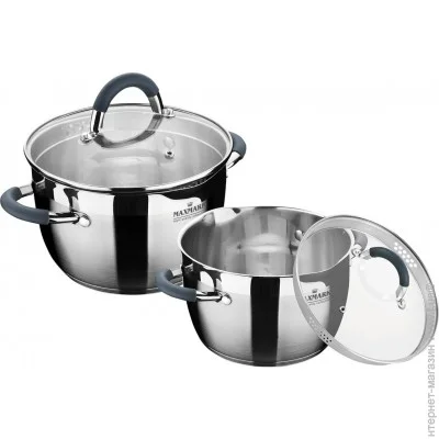 Набір каструль Maxmark MK-VS5504B 4пр. Набір каструль Maxmark MK-VS5504B 4пр.