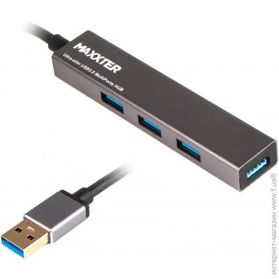 USB- Maxxter HU3A-4P-02