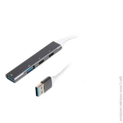 USB- Maxxter HU3A-4P-03 (1607083)