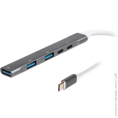 USB- Maxxter HU3C-4P1PD-01 (1607081)