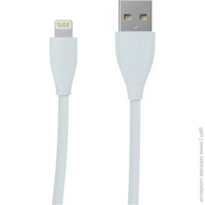  Maxxter USB2.0 AM/Apple Lightning Menthol Gray 1m (UB-L-USB-01MG)