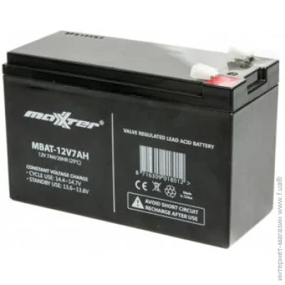    Maxxter MBAT-12V7AH AGM VRLA