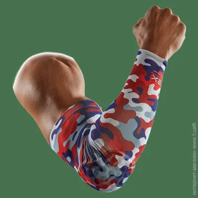 Mcdavid REVERSIBLE SHOOTER ARM (MD6500PR-USACAMO-WHITE-S)