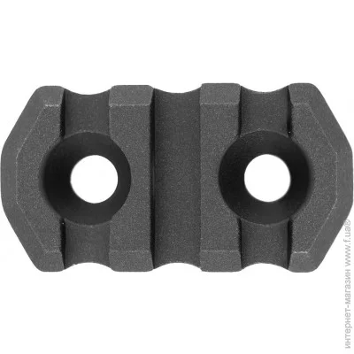 MDT  M-LOK Picatinny 3 slots black (103406-BLK)