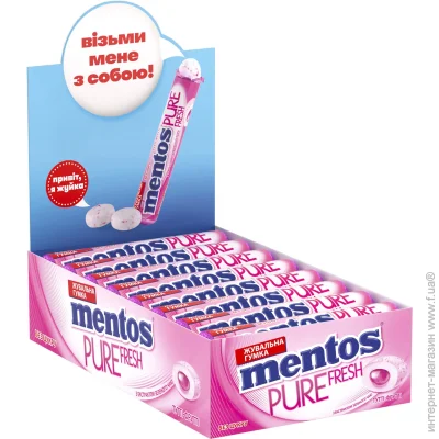   Mentos Pure Fresh Roll -