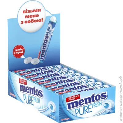   Mentos Pure Fresh Roll 