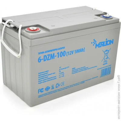    Merlion 6-DZM-100 12V/100Ah M8 AGM 
