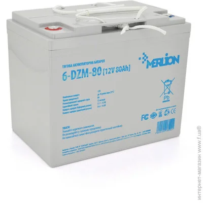    Merlion 6-DZM-80 12V/80Ah AGM 