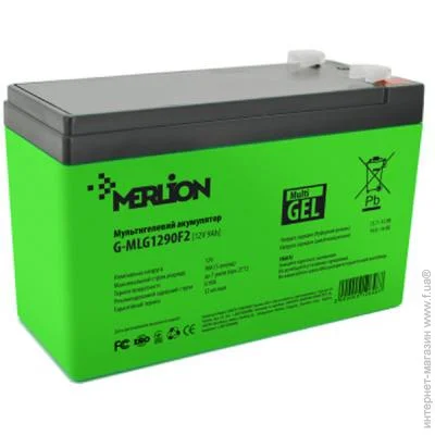    Merlion G-MLG1290F2 12V/9Ah AGM Green 