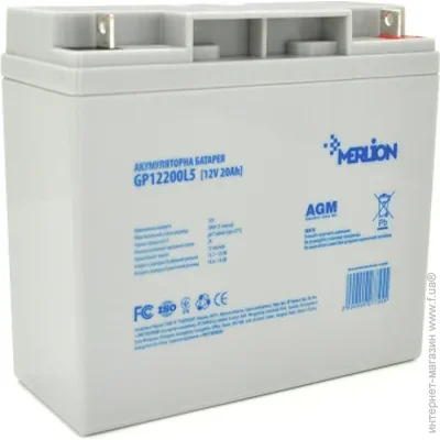    Merlion GP12200L5 12V/20Ah AGM