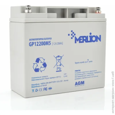    Merlion GP12200M5 12V/20Ah AGM