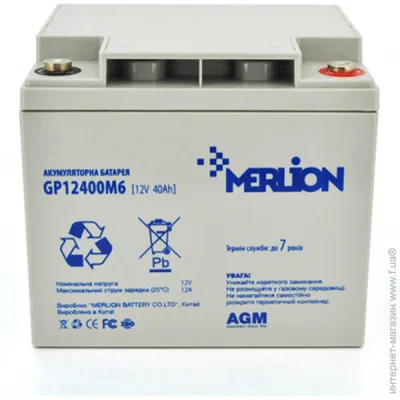    Merlion GP12400M6 12V/40Ah AGM