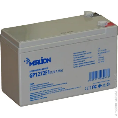    Merlion GP1272F1 12V/7.2Ah AGM