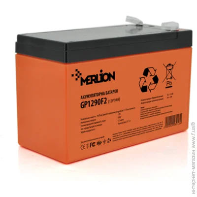    Merlion GP1290F2 Premium 12V/9Ah AGM