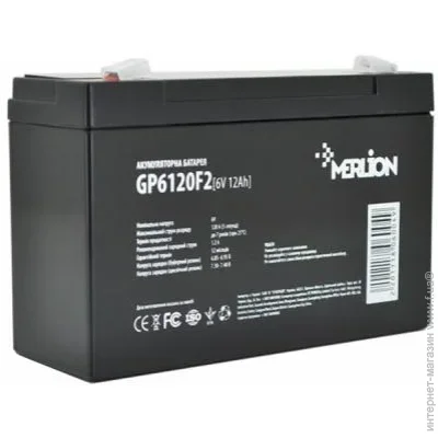    Merlion GP6120F2 6V/12Ah AGM