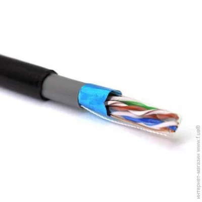   Merlion FTP 305  (4*2*0,51) 4 24AWG [] Black (03496)