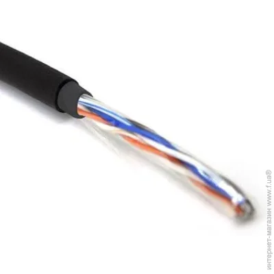Merlion UTP 305  (4*2*0,50) 4 24AWG [] Black (03493)