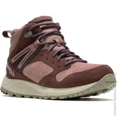 Merrell  Wildwood Mid LTR WP Wms 40 Marron/Burlwood (1054-036.1535)