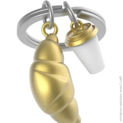 Metalmorphose    Croissant & Coffee Cup