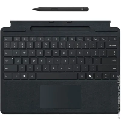 Microsoft 8X8-00141  Surface Pro 11 Keyboard Black + Slim Pen 2 Bundle