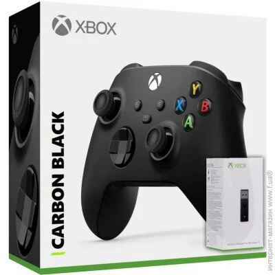  Microsoft Xbox Series X | S Wireless Controller with Bluetooth (Carbon Black) +     Windows (Upgrade Version) (28103)