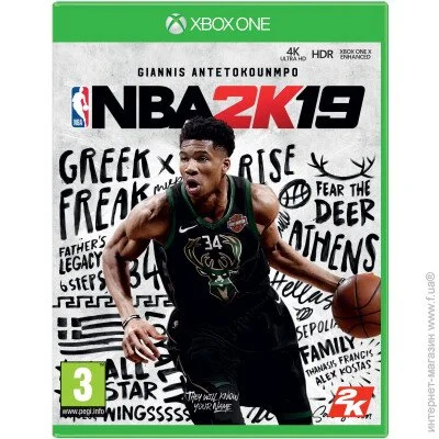  Microsoft NBA 2K19 (Xbox One) (78232)