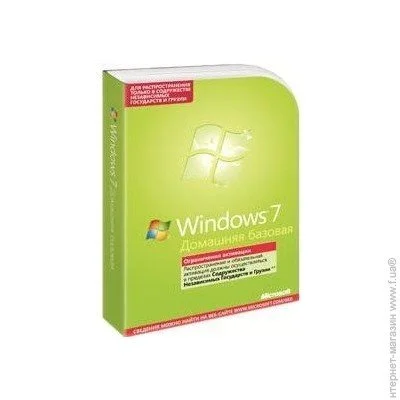 Microsoft Windows 7 Home Basic 32-bit Russian DVD BOX (F2C-00545)