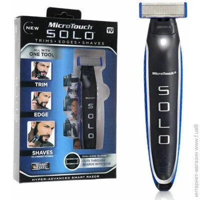    Microtouch    SOLO    Black-Blue (kz004)
