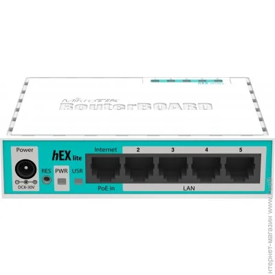  Mikrotik hEX lite (RB750r2)