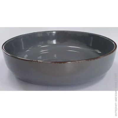 Супниця Milika Тарілка супова Favaris Grey 850 мл M0440-28F-005G-SPM Супниця Milika Тарілка супова Favaris Grey 850 мл M0440-28F-005G-SPM