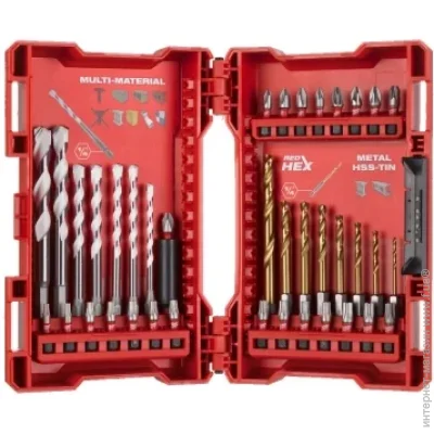      Milwaukee SHOCKWAVE   RedHEX TiN MM 5.5, 39 . (4932479853)