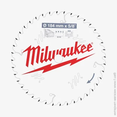 ³  Milwaukee PFTE 1845/8"2,1, 40 . (4932471379)