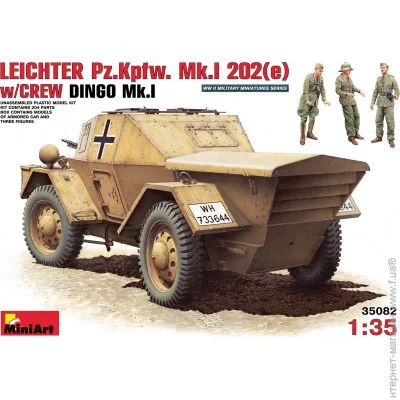 1:35   - Miniart - Leichter Pz. Kpfw. Mk 1 202 (MA35082) 