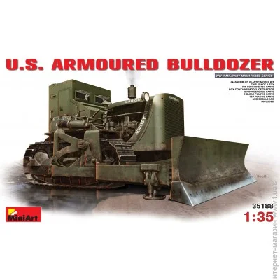  1:35   - Miniart - U.S. Armoured Buldozer (MA35188) 