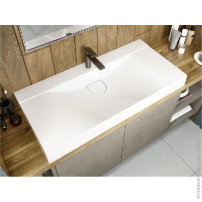 Раковина Miraggio Fly 1000 белый глянец 100x45 см (0000733) Раковина Miraggio Fly 1000 белый глянец 100x45 см (0000733)