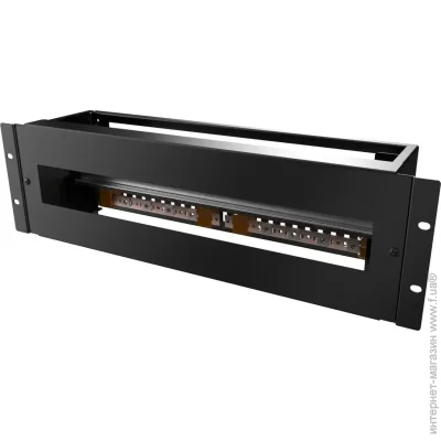    MIRSAN 19" c DIN-, RAL 9005 (MR.EDM3U19A.01)