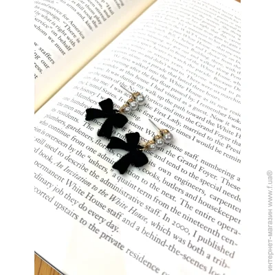  Mirshine Bow Black/White (22931)
