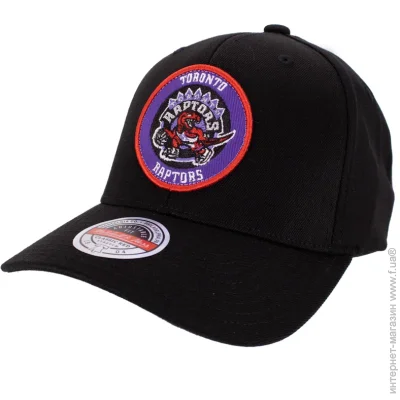  Mitchell & Ness NBA TORONTO RAPTORS ALLEYOOP LINE SOLID FLEX (6HSSFH21HW007-TRABLCK-OS-ONE SIZE)