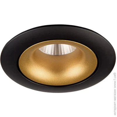 Mj-Light   SL7468-3-12W BK+GD 3000K (MJ00329)