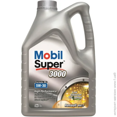   Mobil 5W30 3000 FRN 5L