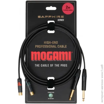  Mogami 2xJACK-2xRCA/2m