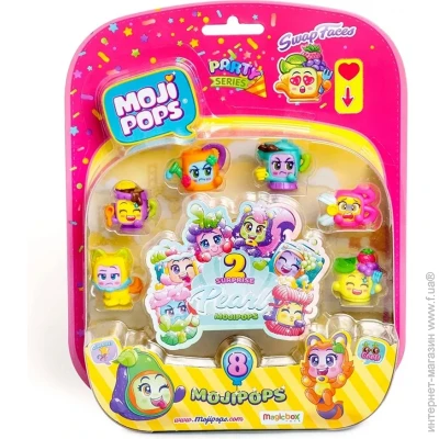   Moji Pops  "party"    8  (PMPPB816IN00)