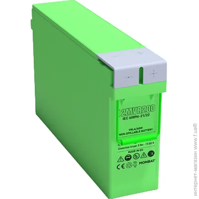     Monbat AGM 12V (12V/200Ah/2400Wh) (12MVR200)